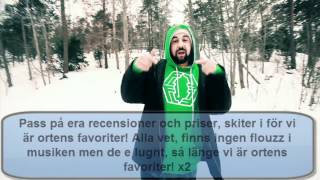 Labyrint - Ortens favoriter (Remix) Lyrics on screen