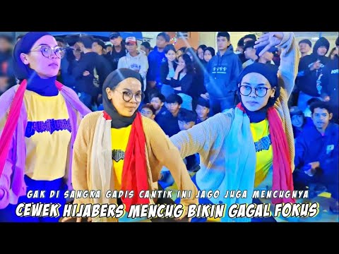 MENCUG CEWEK HIJABERS!! BIKIN GAGAL FOKUS YANG LIHAT - Jaipong Mukti Grup