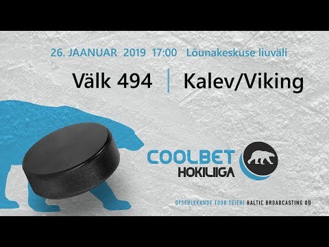 Välk 494 - Tallinna Kalev Viking, 26.01.2019 - Coolbet hokiliiga