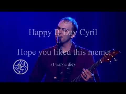HAPPY BIRTH-MEMES CYRIL
