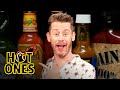 Macaulay Culkin Is Up For A Goof While Eating Spicy Wings Hot Ones