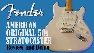 Video thumbnail for My New Favorite Strat | Fender American Original 50s Stratocaster by One More Guitar
