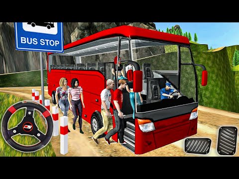 Offroad Bus Transport Simulator - Uphill Bus Driving - Android GamePlay