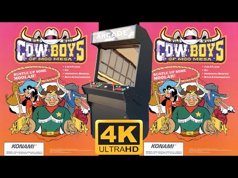 Wild West C.O.W.-Boys of Moo Mesa | ARCADE | 4K60ᶠᵖˢ UHD🔴| Longplay Walkthrough Full Movie Game