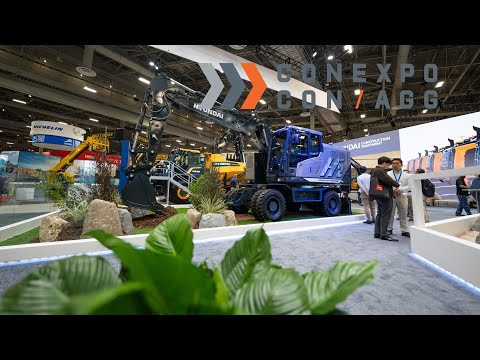 Hyundai CE at CONEXPO 2023
