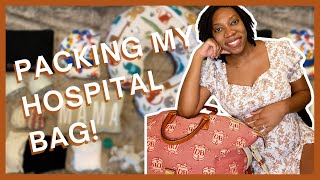 What's In My Hospital Bag | Hospital Bag Necessities | First Time Mom