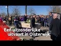 Een erehaag in plaats van een begrafenis in Oisterwijk