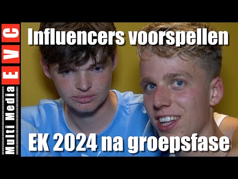 Influencers voorspellen EK  | It's Appie | Akamist | Bailey de Regt | Sebas de Jong | Roy | Ilse