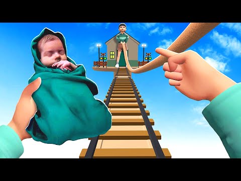 Playing JUMP ROPE in Virtual Reality - Squid Game VR