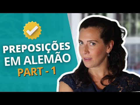 Preposições em Alemão Parte I - "As Preposições Rainhas" #gramaticaalema #cursodealemao