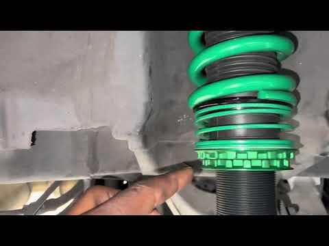 How to set preload and Ride height on Tein Coilovers Evo x