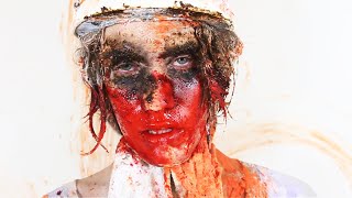 Boyfriend Does my Makeup Tag - (Feat. Emma Blackery &amp; HowToBasic) *BLOOD WARNING*