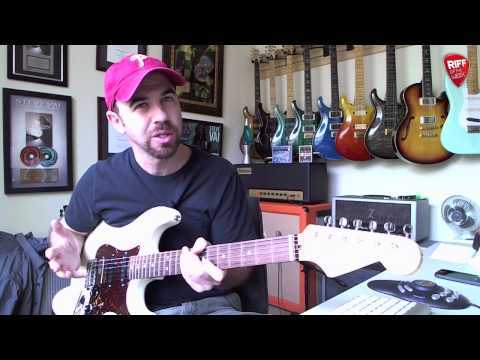 "Finger-style Sweeps" - RiffoftheWeek®.com 8/13/14 (promo)