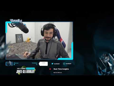 REVOLTA REAGINDO AO FAKER DE GP