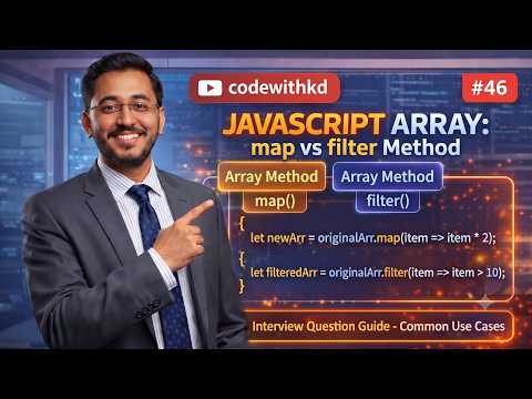 Javascript Map Vs Filter Method Explained Interview Question Guide Part 46
