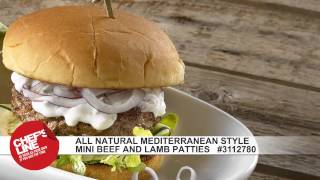 Chef's Line® All Natural Mediterranean Style Mini Beef & Lamb Patties | US Foods | Summer Scoop 2015