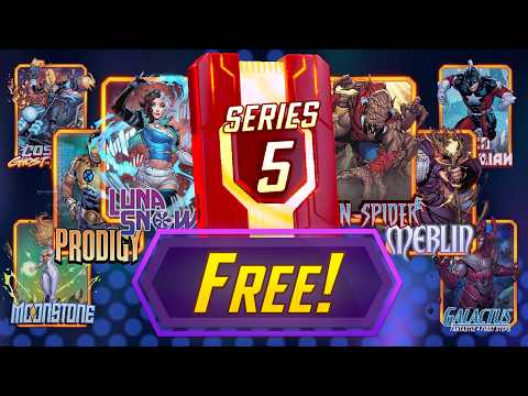 How to Get ALL SERIES 5 CARDS for FREE in Marvel SNAP