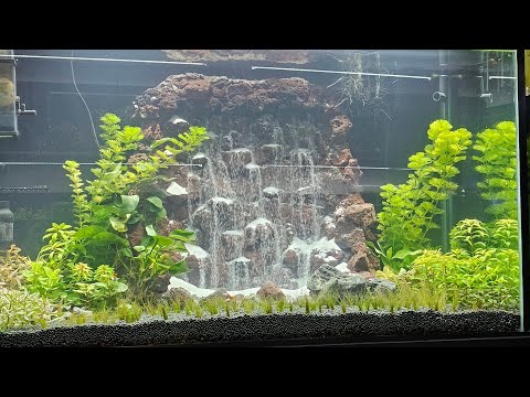 HOW TO BUILD SAND FALL IN AQUARIUM