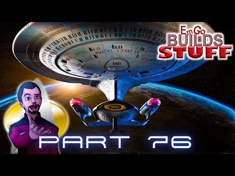 Eaglemoss Star Trek USS Enterprise NCC 1701-D Kit (Part 76): EmGo Builds Stuff