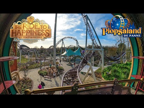 Ride to Happiness (by Tomorrowland) - 4K On-Ride POV | 🇧🇪 Plopsaland De Panne