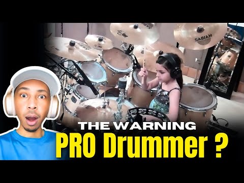REACTION to 10 Year Old Girl Drummer- Paulina (The Warning) - My Life Would Suck-Cobus Version