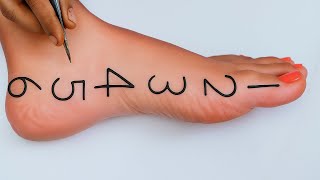 123456 New mehndi design tricks | pair ki mehndi ka aasan design | mehndi design for beginners