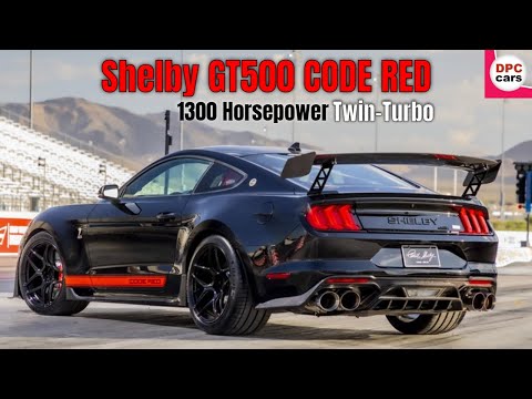Ford Mustang Shelby GT500 CODE RED Twin Turbo Limited Production Edition