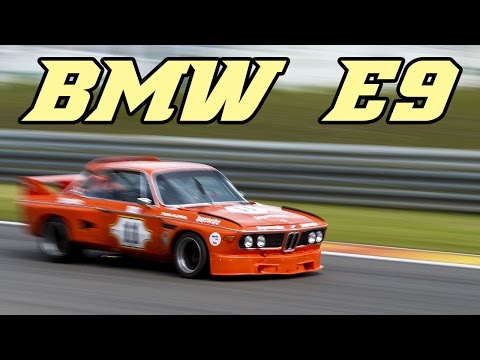 BMW E9 CSL 3.0, 3.5, 2800 - Best sounds compilation