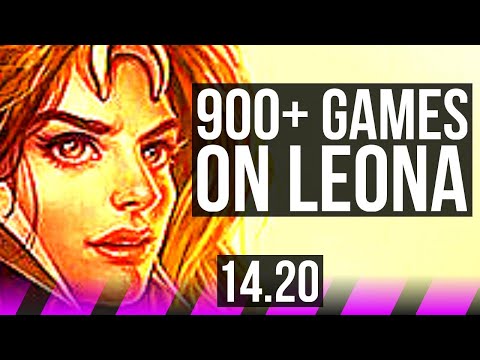 LEONA & Draven vs MORGANA & Caitlyn (SUP) | 900+ games | EUW Diamond | 14.20