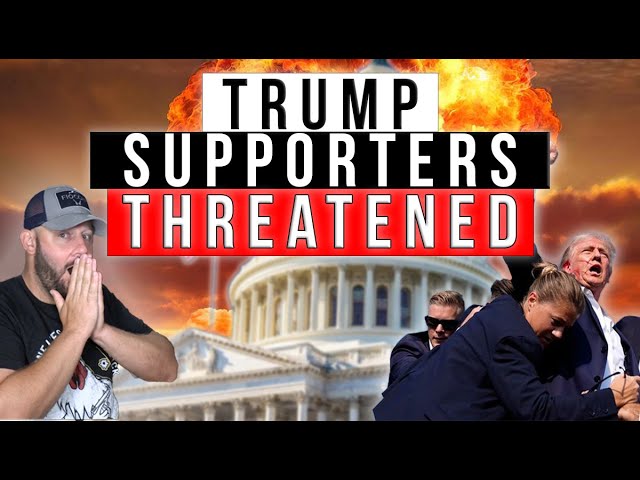Trump Supporters Being Targeted For Signs... Threats Promise Violence & "Visits Soon"...