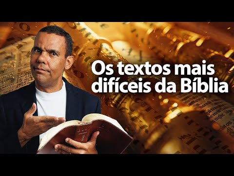 Como interpretar os TEXTOS MAIS DIFÍCEIS da Bíblia com Rodrigo Silva