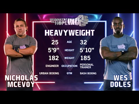 Nicholas McEvoy and Wes Doles - The Beltway Brawl III - Haymakers for Hope