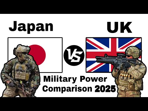 Japan vs UK Military Power Comparison 2025 | UK vs Japan military power comparison 2025
