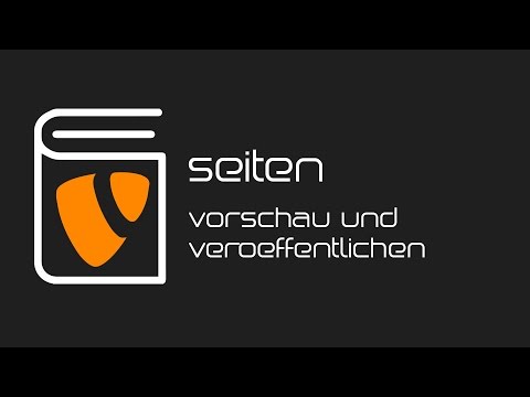 TYPO3manual Tutorial - Seiten in der Vorschau und Veröffentlichung