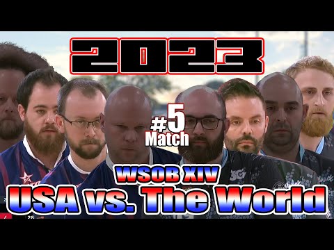 Bowling 2023 WSOB XIV USA vs. The World MOMENT - GAME 5