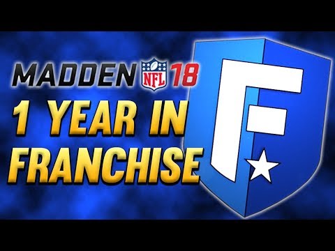 Madden 18 - 1 Year in Franchise (Full Offseason) Franchise Mode Walkthrough