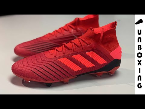 adidas Predator 19.1 FG/AG Initiator - Action Red/Core Black