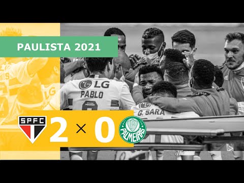 São Paulo 2 x 0 Palmeiras - Gols - 23/05 - Campeonato Paulista 2021
