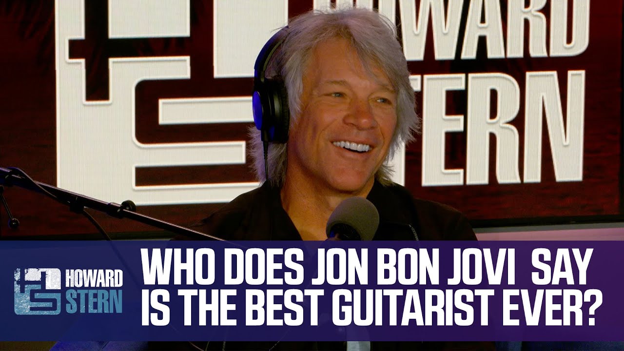 Who Does Jon Bon Jovi Think Was the Greatest Guitarist of All Time? - YouTube