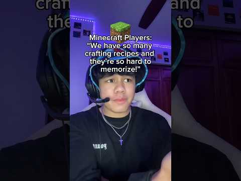 Minecraft Crafting Vs. Terraria Crafting 💀