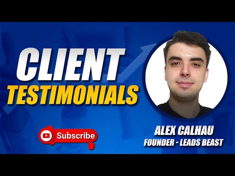 Client Testimonial — Alex Calhau