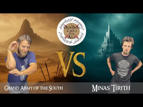 Grand Army of the South vs Minas Tirith | MESBG Battle Report | episode 9