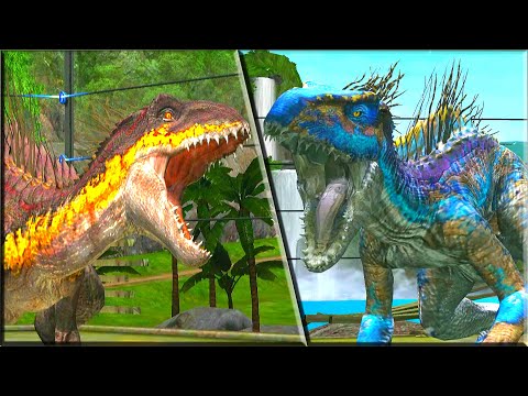 TOURNAMENT INDORAPTOR VS INDORAPTOR GEN 2 | JURASSIC WORLD THE GAME