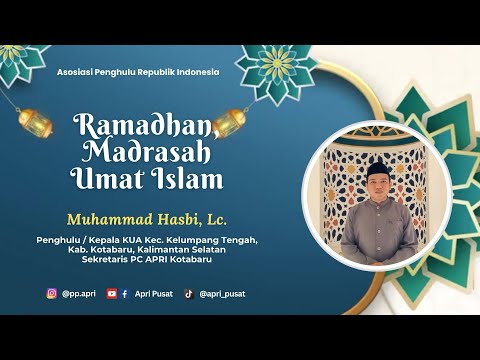 Ramadhan,  Madrasah Umat Islam