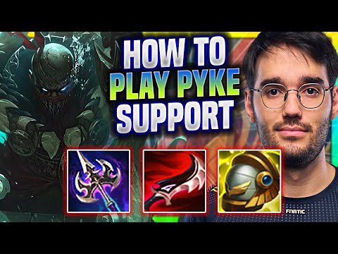 LEARN HOW TO PLAY PYKE SUPPORT LIKE A PRO! - FNC Hylissang Plays Pyke Support vs Leona | Season 2022