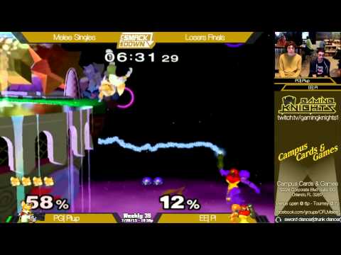 PG | Plup (Fox) vs Pi (Samus/Sheik) [LOSERS FINALS]