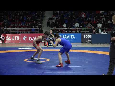 1/8 final FS - 45 kg: Adəm Bağırov (AZE) - Tamerlan Əliyev (AZE)