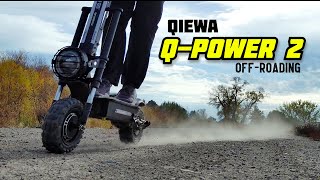 Off-Roading With My New 60 MPH Electric Scooter! Qiewa Q-Power 2 Testing