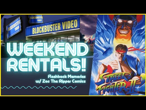 WEEKEND RENTALS! Ep1 | Street Fighter 2 - SEGA Genesis | Blizzard of 1993