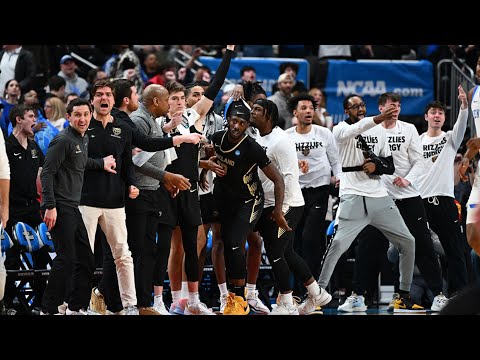 Full final four minutes of Oakland's shocking upset over Kentucky